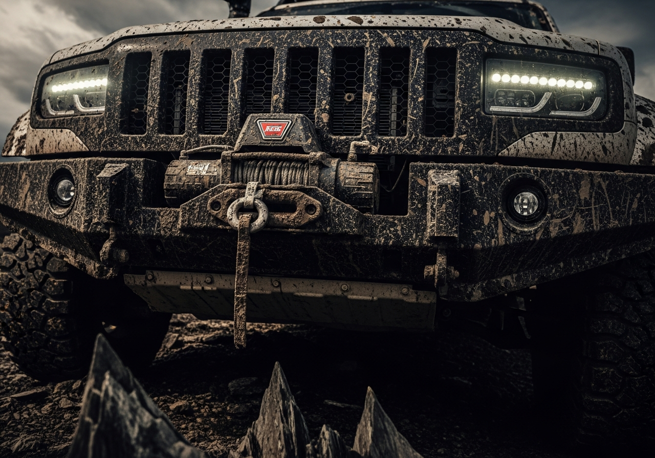 Dettaglio fuoristrada